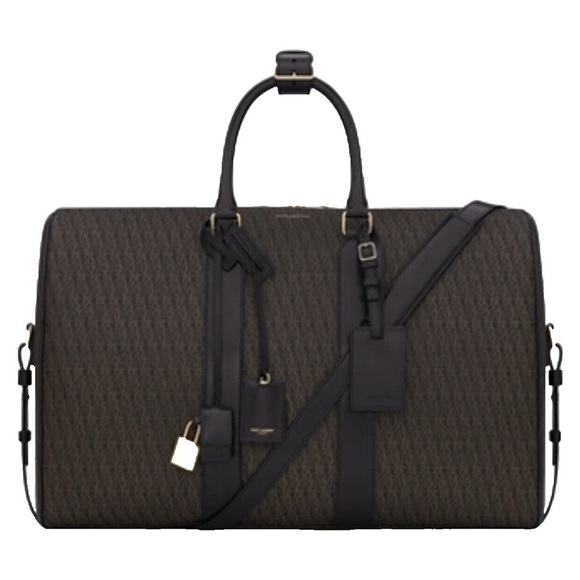 Saint Laurent Monogram 24H Duffle Bag Authentic Like New - Picture 11 of 13